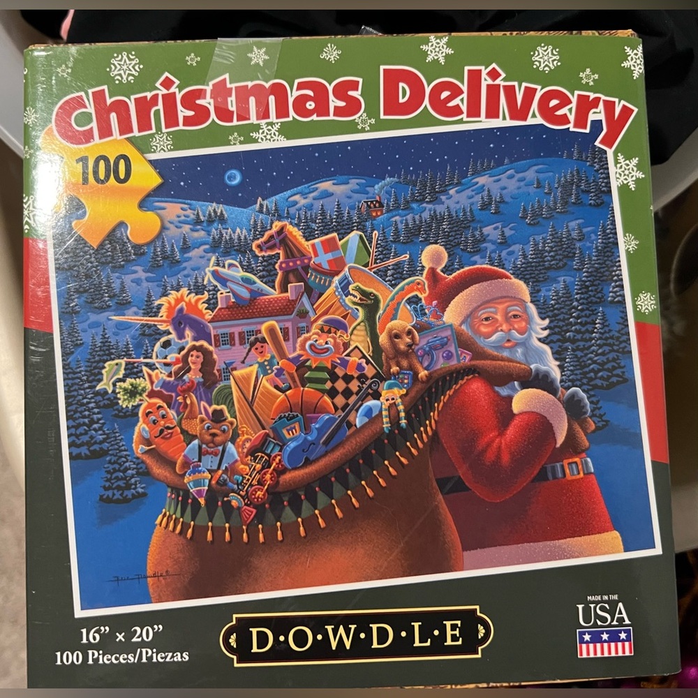 Dowdle Christmas Delivery 100 pc Puzzle